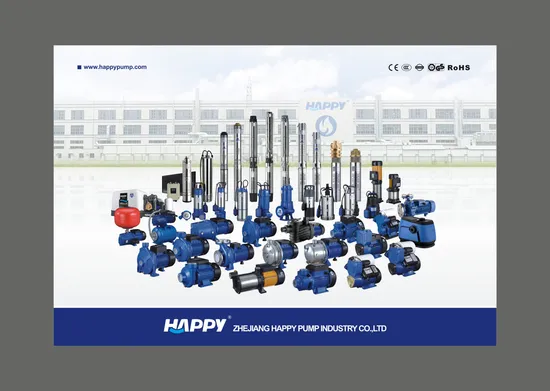 Multistage Electric Happy AC DC Hard Board Case ISO9001 CE RoHS Centrifugal Peripheral Tubular Stainless Steel Submersible Irrigation Solar Powered Water Pump
